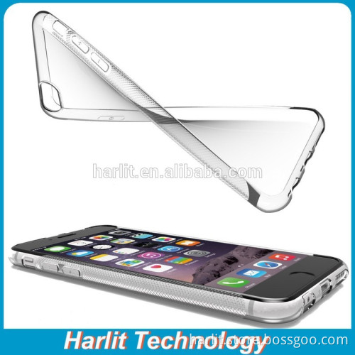 Anti Slip Anti Shock TPU Hard Case For iPhone 7 Plus Transparent Clear Back Case for IPhone 7